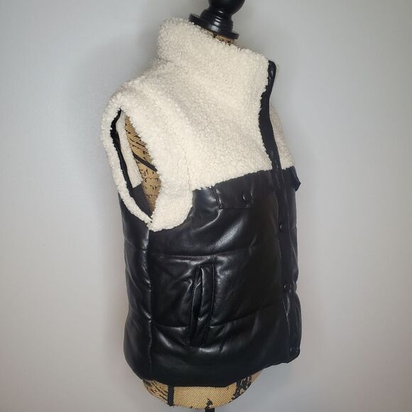 Bohme Lets Get Lost Vegan Vest in Black Size Small - Picture 4 of 10